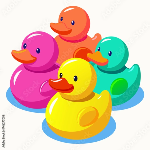 Fototapeta rubber duck