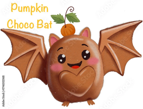 Fototapeta A collection of cute Halloween candies, cupcakes, and desserts, Perfect for stickers, cards or digital scrapbooking.