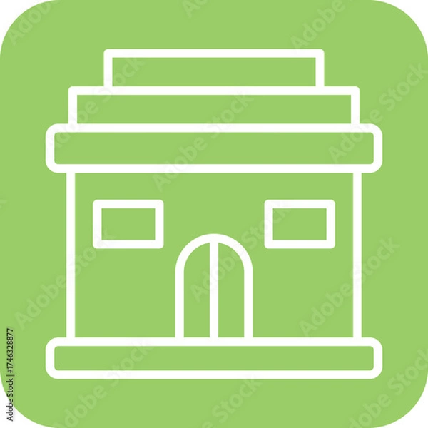 Fototapeta Club Icon Style