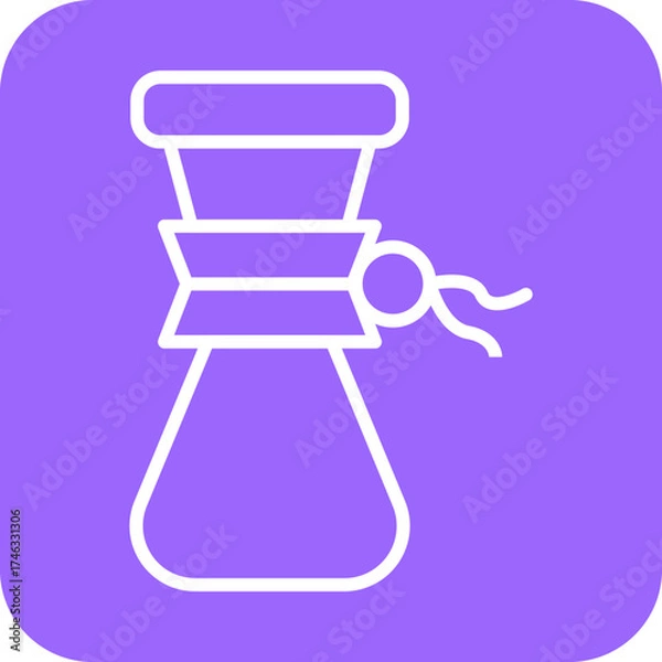 Fototapeta Chemex Icon Style