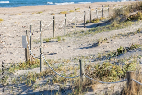 Fototapeta Arena y mar