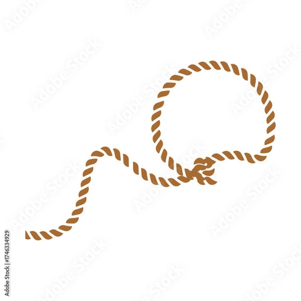 Fototapeta Lariat Icon