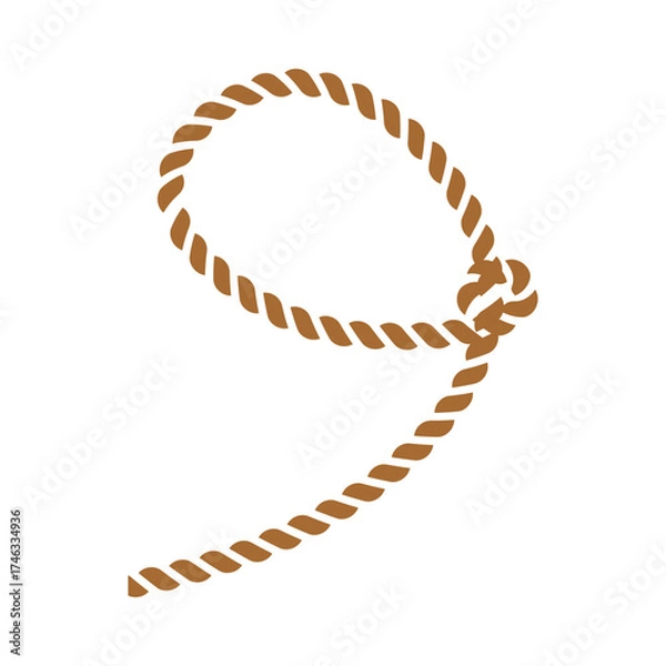 Fototapeta Lariat Icon