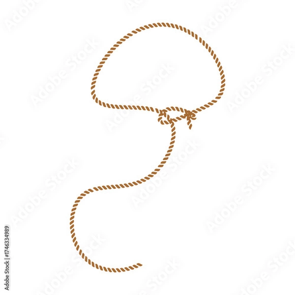 Fototapeta Lariat Icon