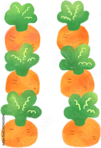 Obraz 시콜 농사 일러스트