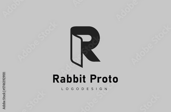 Fototapeta Abstract digital modern alphabet fonts. Typography technology electronic dance music future creative font. vector illustraion