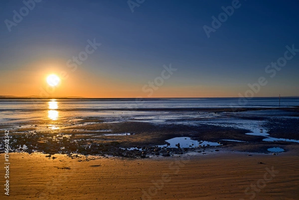 Obraz Burnham-On-Sea Sunset