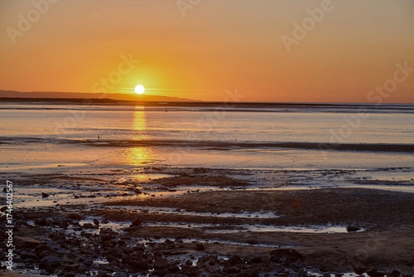 Obraz Burnham-On-Sea Sunset