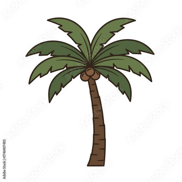 Fototapeta Jurrasic Palm Tree