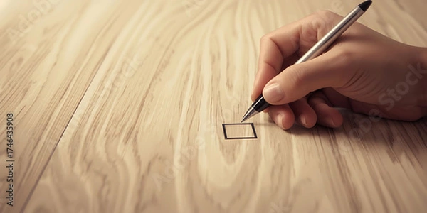 Obraz "Focus in Motion: The Final Tick"