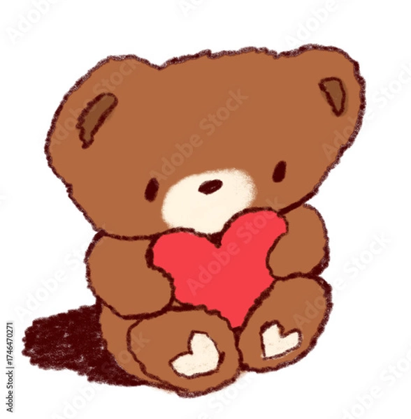 Obraz 곰돌이 와 사랑