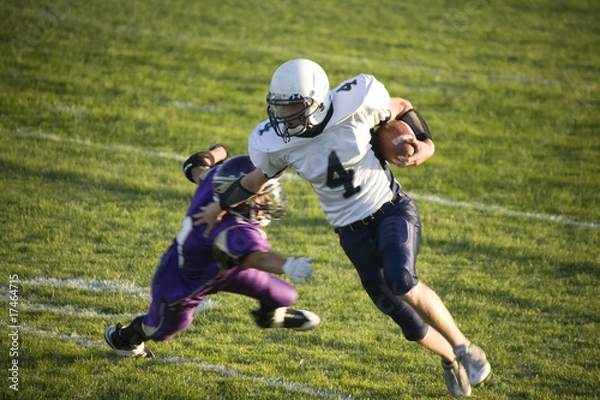 Obraz Football player running
