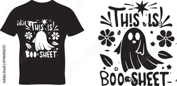 Fototapeta vector illustration of a black cat