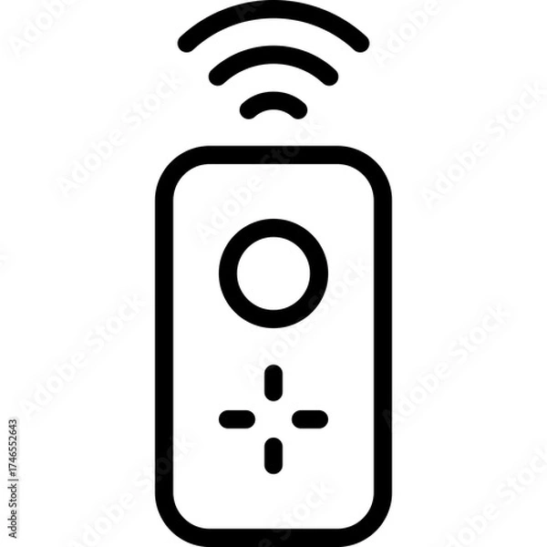 Fototapeta Smart Remote Control Icon