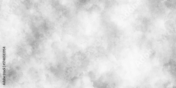 Fototapeta watercolor textures on white paper background. Paint leaks and Ombre effects,Abstract grunge grey shades watercolor background.Abstract painting art backgrounds. Hand-painted texture.