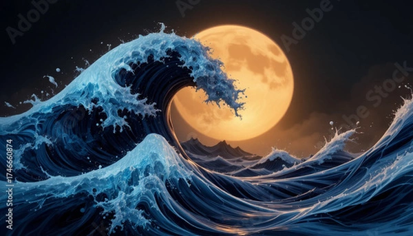 Obraz abstract fractal background