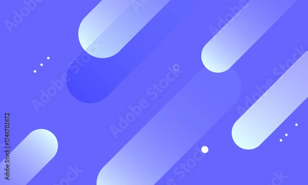Fototapeta Abstract blue diagonal background. Vector illustration