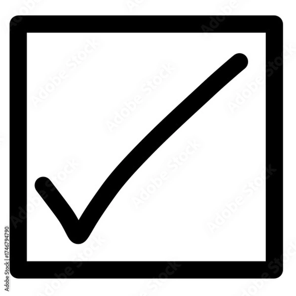 Obraz check mark icon element 