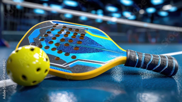 Fototapeta Pickleball paddle