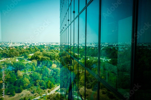 Fototapeta skyscraper view