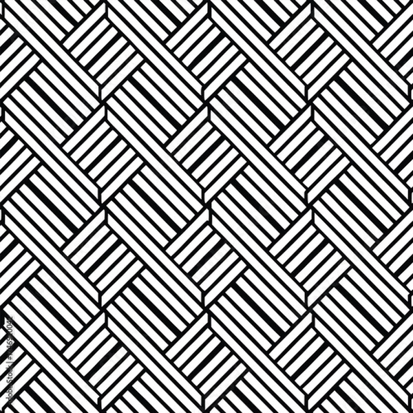 Obraz seamless geometric pattern