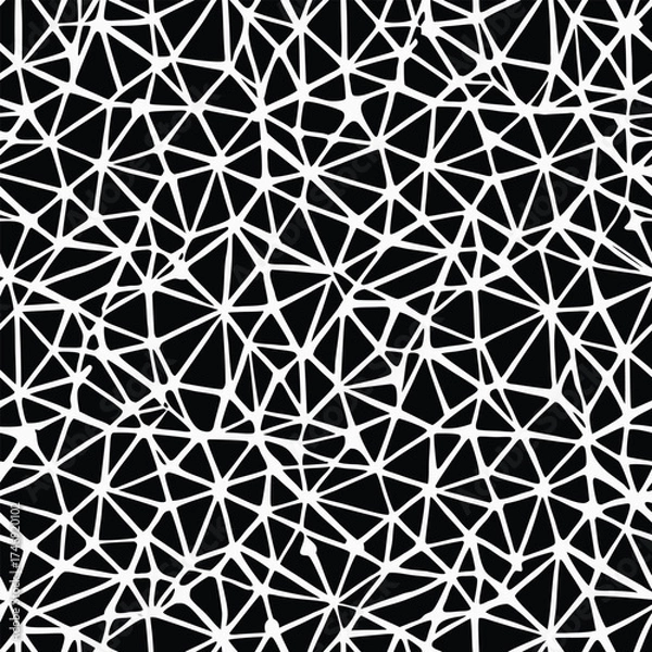 Obraz seamless geometric pattern