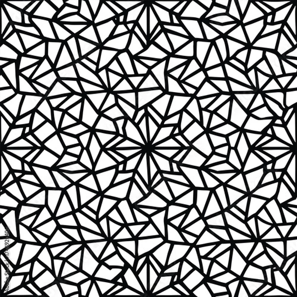 Obraz seamless geometric pattern