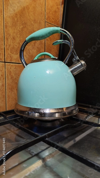 Obraz kettle on the stove