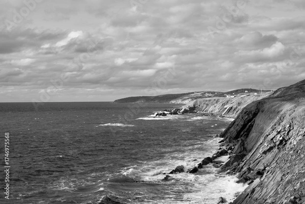 Obraz The coast line on the Atlantic Ocean