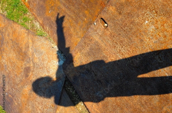 Obraz Shadow pointing right