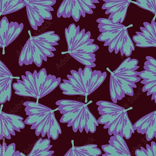 Fototapeta seamless floral pattern