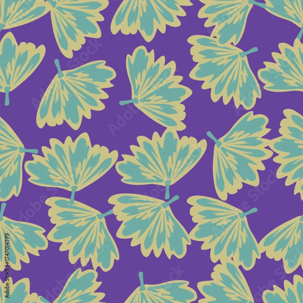 Fototapeta seamless floral pattern