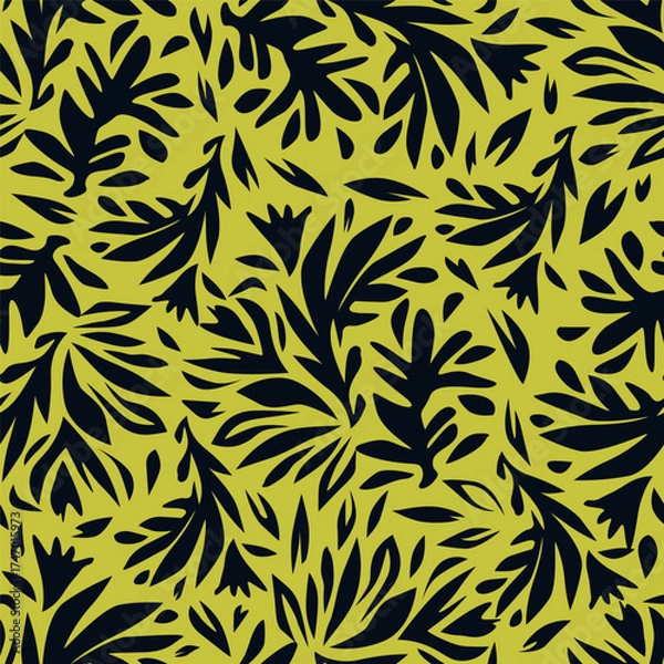 Fototapeta seamless pattern with feathers