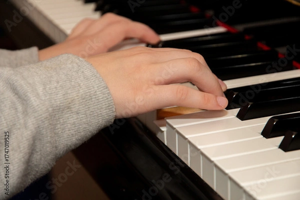 Obraz Klavierhände
