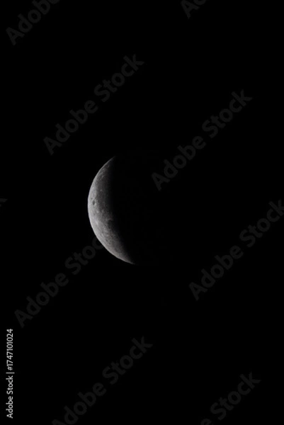 Obraz Eclipse phase fading out