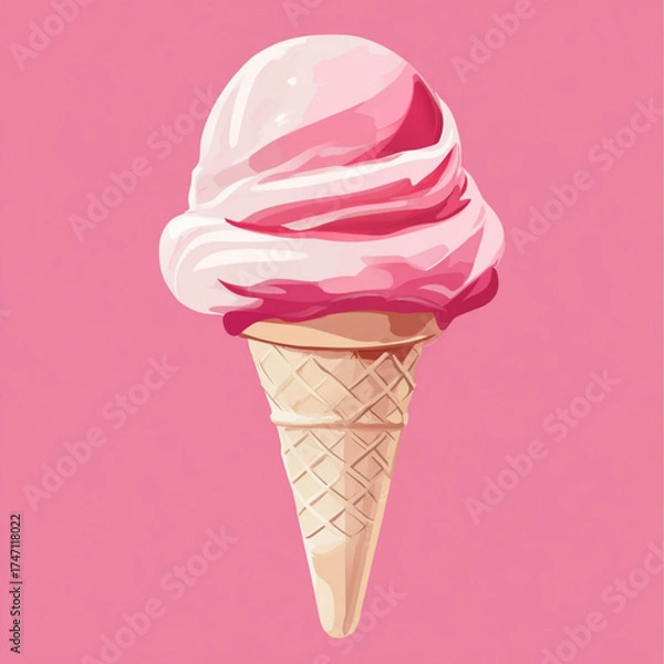 Obraz ice cream cone