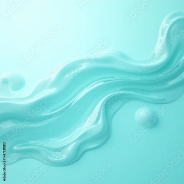 Obraz abstract blue background with waves