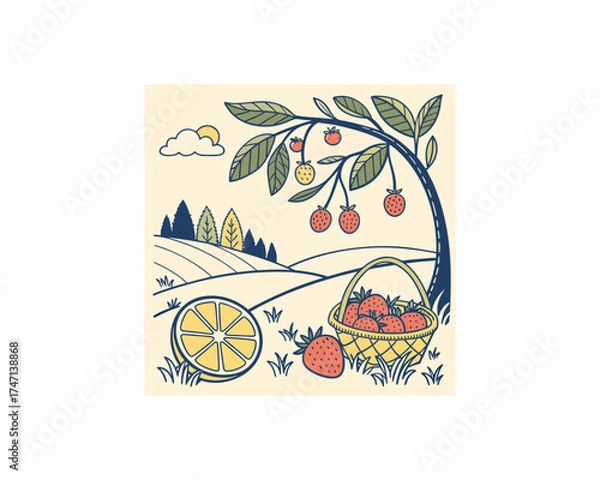 Fototapeta vintage, card, design, frame, paper, art, flower, pattern, vector, floral, illustration, decoration, old, texture, leaf, flowers, antique, retro, vector design, border, grunge, gold, nature, spring, 