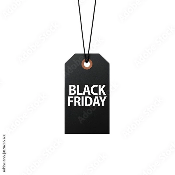 Obraz price tag on a white background