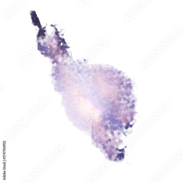 Obraz water splash isolated on white