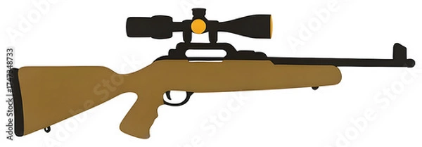 Obraz a sniper rifle