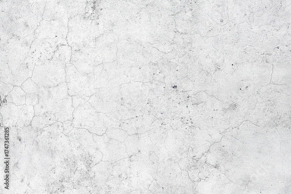 Fototapeta Grunge concrete wall white and grey color for texture background