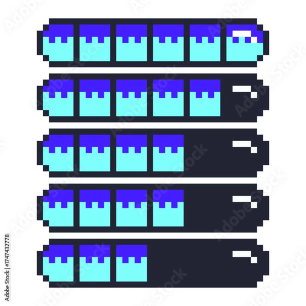 Obraz ドット絵ステータスバー