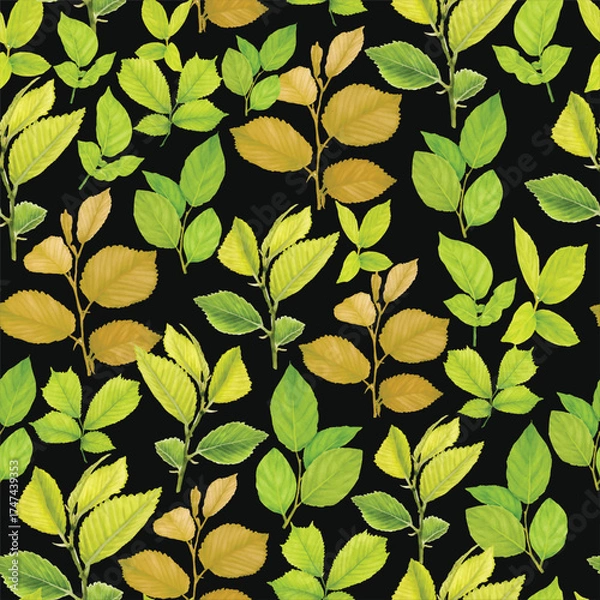 Obraz beautiful floral seamless pattern