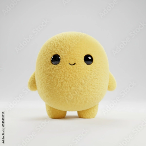 Obraz piggy bank with smiley face