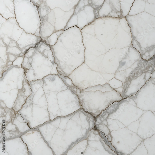 Fototapeta white marble stone texture