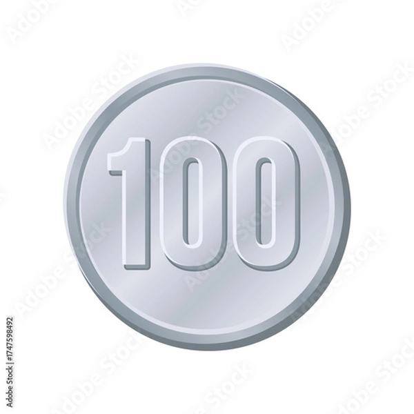 Fototapeta 100円玉