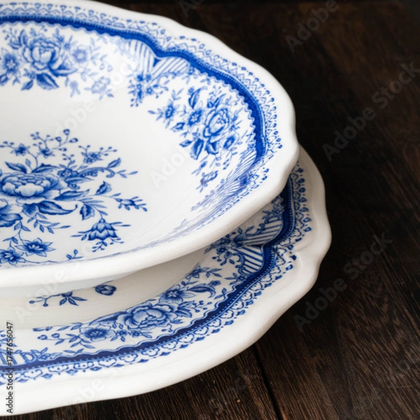 Fototapeta スープ皿