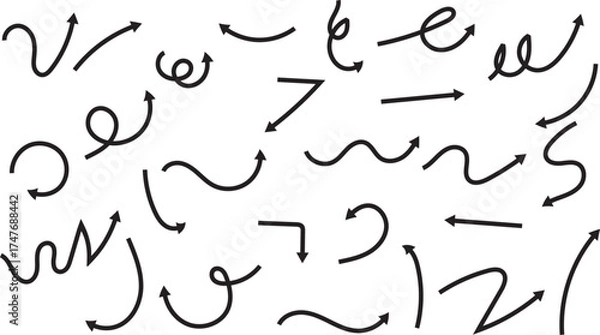 Fototapeta Seamless grunge music note pattern vector illustration with ink splashes