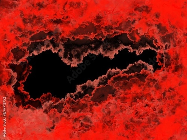 Obraz red grunge background